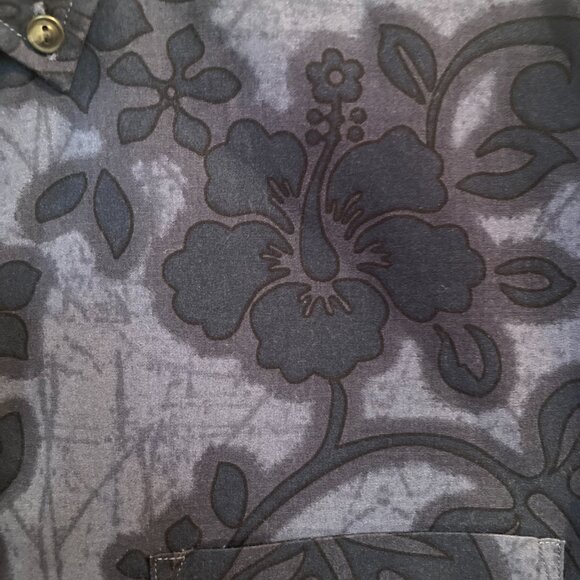 Hudson North Hawaiian Print  Cotton Casual Mens Dress Shirt - EUC - Picture 3 of 6